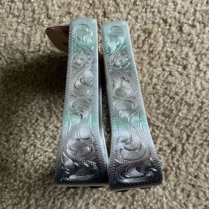 Engraved Western Stirrups
